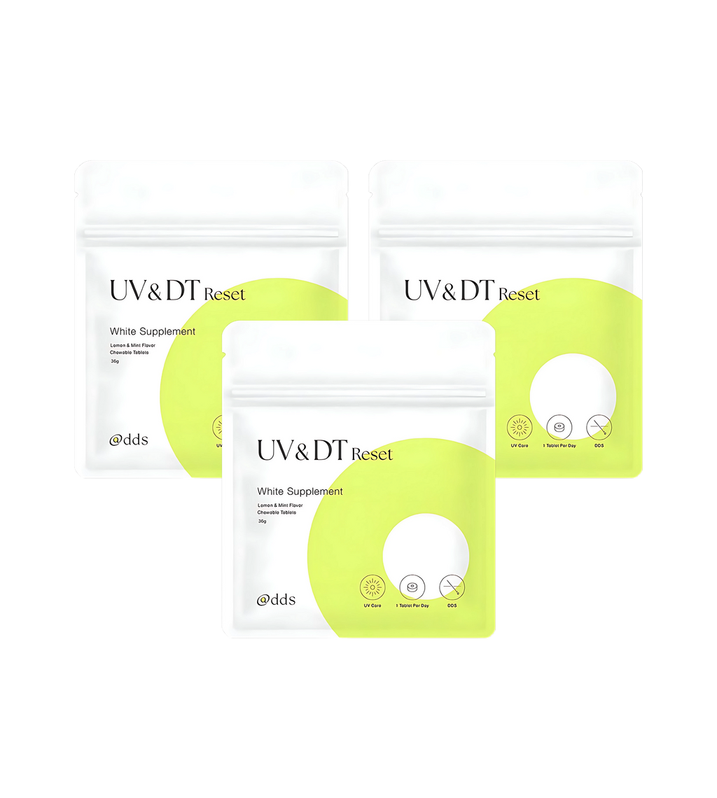 UV&DTリセット ホワイトサプリメント 3ヶ月3袋定期便